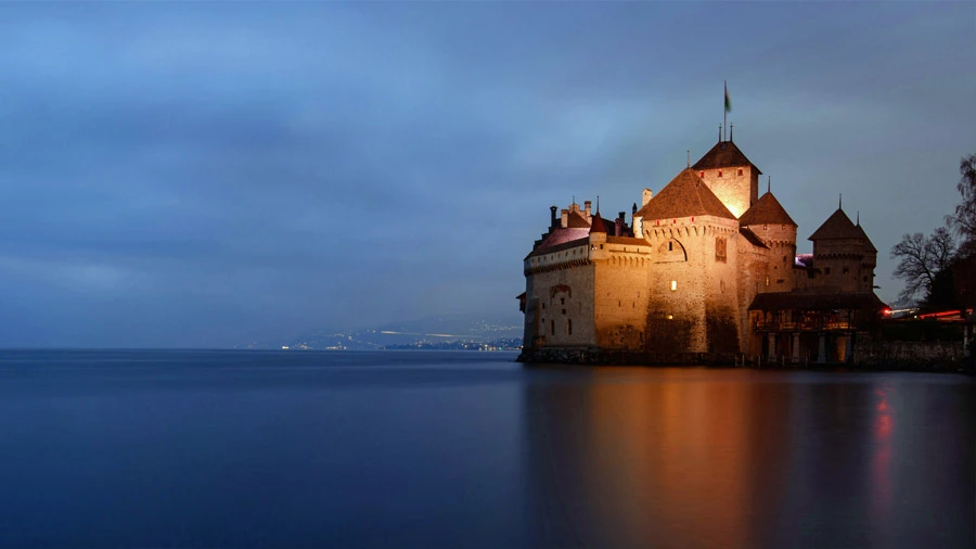 Le Château de Chillon en Suisse