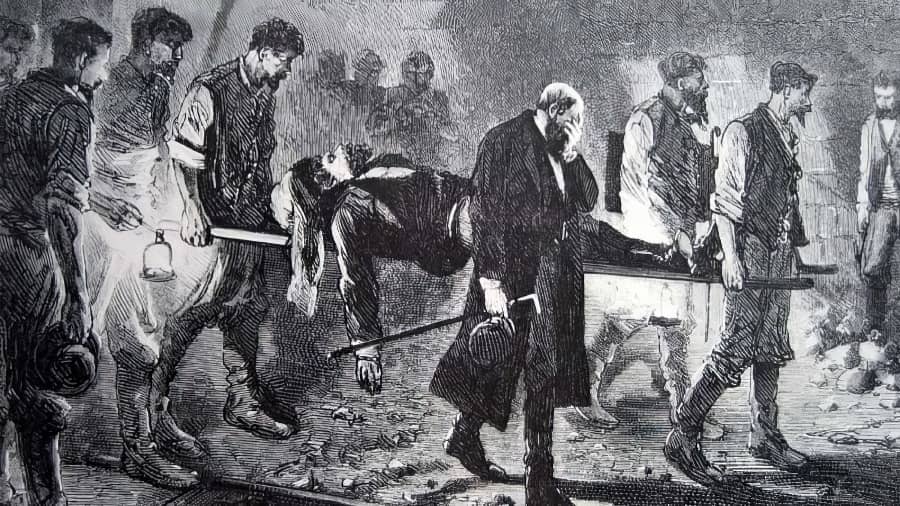 Mort de Louis Favre sur le chantier du Gothard (1879)