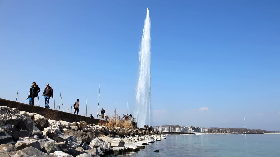 Jet d'eau de Genève