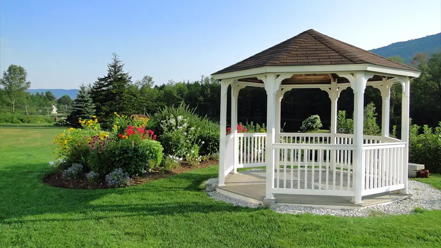 Maison et jardin en Suisse romande