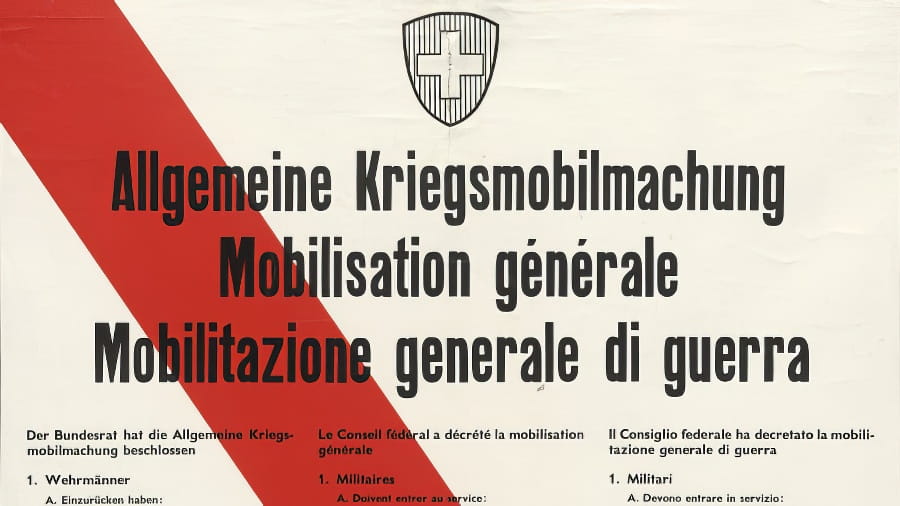 Mobilisation générale en Suisse (1939)