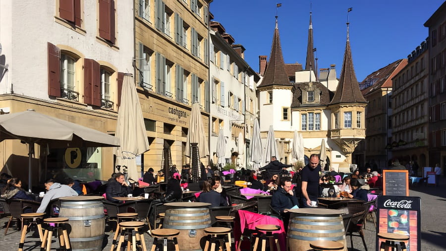 Les restaurants à Neuchatel