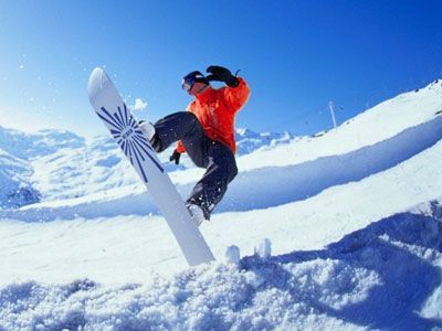 Snowboard en Suisse