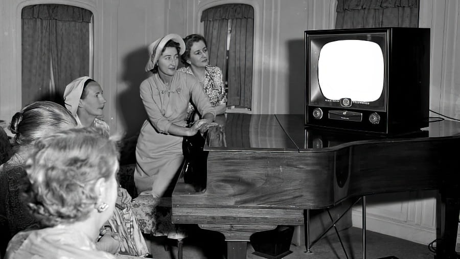 Television dans les 50's